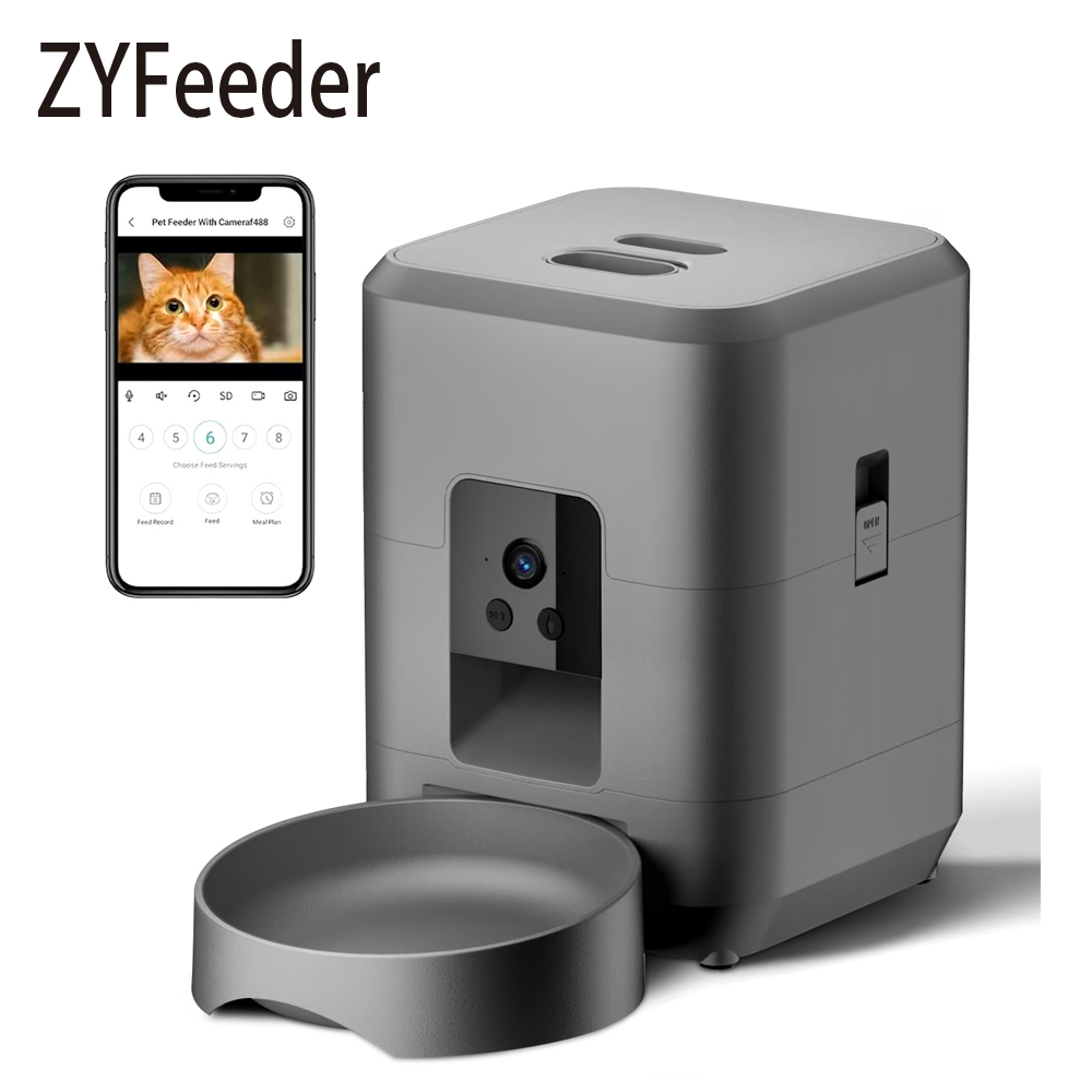 Kitchen Appliances Video - Automatyczna podajarka dla zwierząt domowych, 2L,