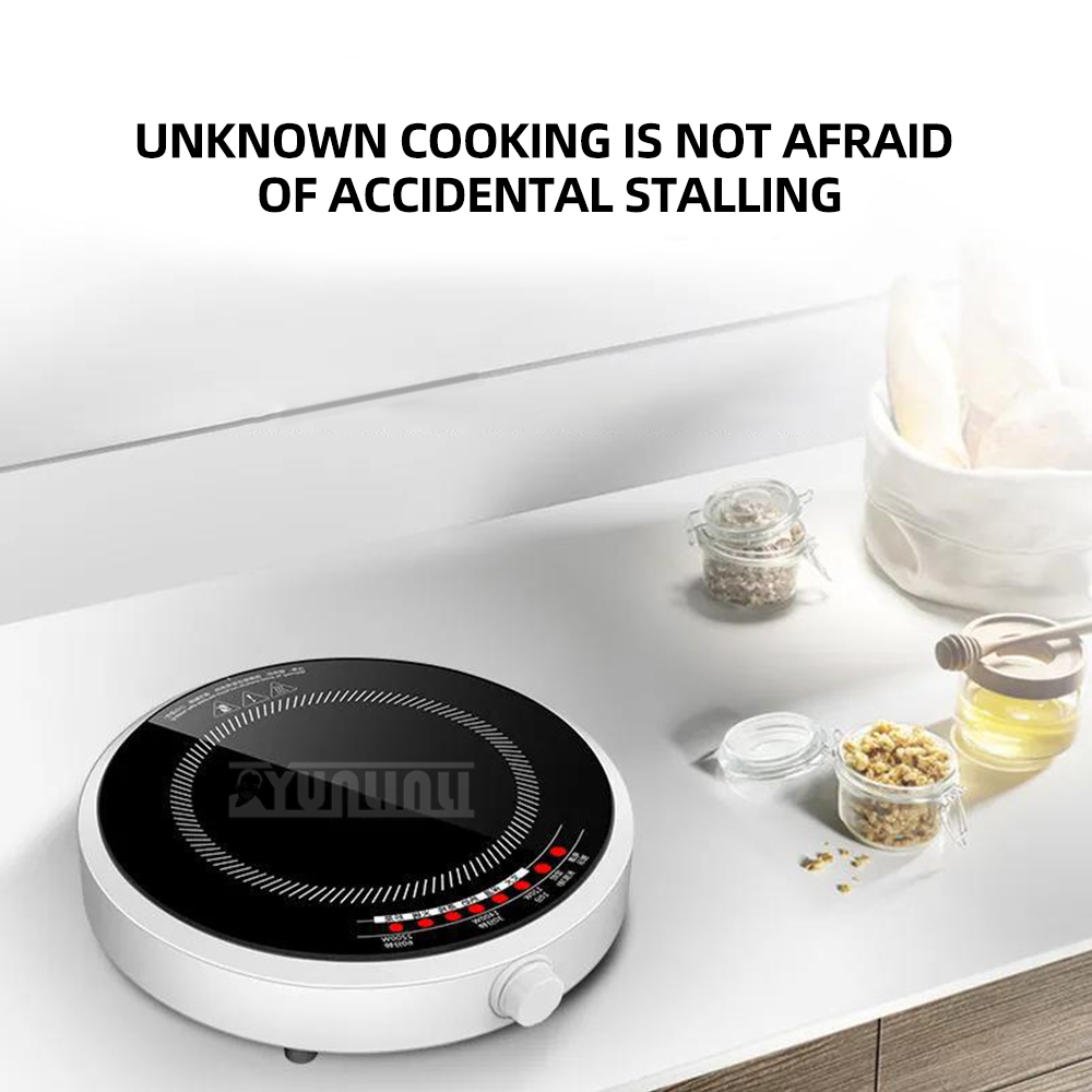 Okrągła Inteligentna Kuchenka  – Induction Cooktop Portable recenzja i cena