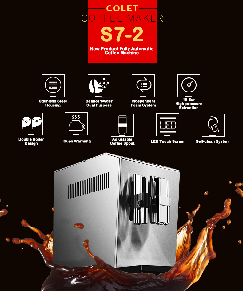 Nowy Produkt S7-2 Ekspres do k – Coffee Maker recenzja i cena